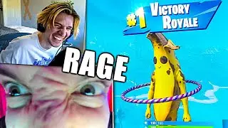 CRAZIEST DUO! xQc & Ac7ionMan Getting Stream Sniped and RAGING in Fortnite