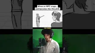This NPC just chose violence💥 NPC to Villain Arc 😈 Part 3 (full Musical Animatic on our channel)