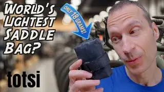 The Lightest Saddle Bag I've Ever Tested | 18 Grams