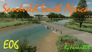 Sandveld South Africa Map Conversion E06, Building a Custom Sawmill and Adding a Fuel Station/Garage