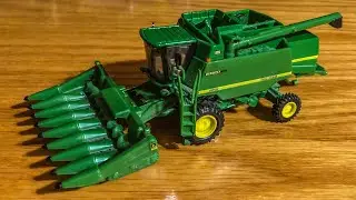 JOHN DEERE 9510 MAXIMIZER COMBINE 1:87 SCALE REVIEW