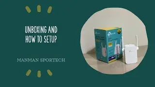 unboxing tplink wa855re
