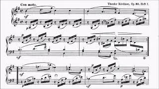 ABRSM Piano 2019-2020 Grade 5 B:1 B1 Kirchner Plauderei (Plaudereien Op.60 No.1) Sheet Music