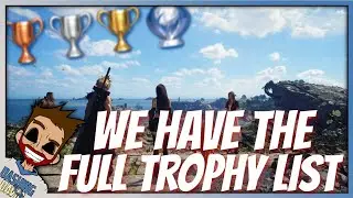 SPOILERS: We Have The Full Trophy List For FF7 Rebirth & It Gives Us A Lot Of Details
