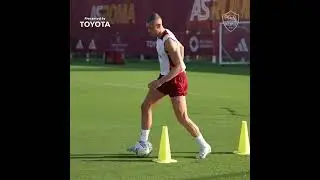 Перше тренування Артема Довбика у Ромі #dovbyk #asroma