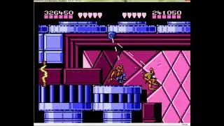 #КиберВнук | Играем в игру Battletoads Double Dragons на Денди