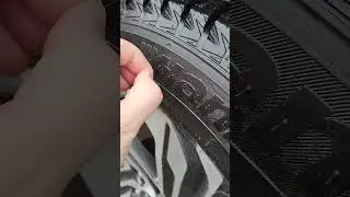 Как узнать что автомобильная резина🛞 теряет свои свойства? Простой способ🤗.