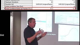 HEC-RAS 2D Initial Conditions Time (Warm-up) and Ramp Up Fraction