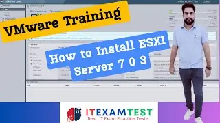 VMware Training : 1 How to Install ESXI Server 7 0 3 