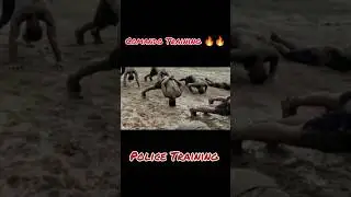 Police Training 🔥🔥🚨🚨 #wbp #wbpmotivation #Comando