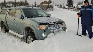 Взятие снега на L200