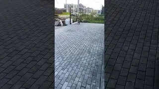 Быстрая укладка брусчатки