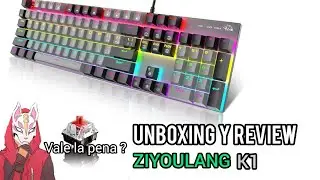 El teclado mecánico más barato de Amazon por $22 Dólares? Free wolf k1