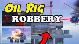 OIL RIG ROBBERY! Jailbreak's NEW ROBBERY is INSANE (Roblox Jailbreak)
