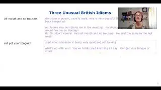 3 common British Idioms