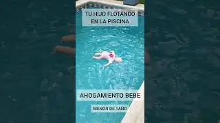 Baby boy drowning. 