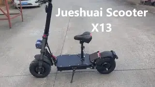 Powerful electric scooter Jueshuai Scooter X13 6000W with Aliexpress