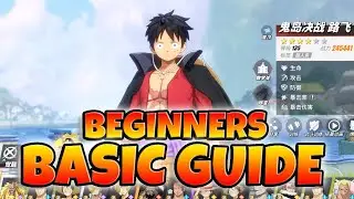 BASIC BEGINNERS GUIDE ! ONE PIECE FIGHTING PATH