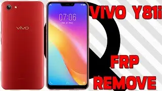 Vivo Y81i (Vivo 1812) Android OREO Google Account Bypass  Without PC