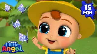 🌍 Save the Earth Song - Let's Go Green! 🌿 | Little Angel 😇💓| Colors For Kids 🏳️‍🌈🌈