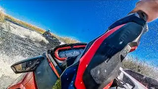 Jet Ski Riding in the PUZZLE ( Close Call )
