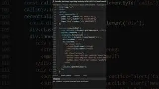 Truecaller App Home Page Using JavaScript  HTML CSS JS UI Clone Tutorial