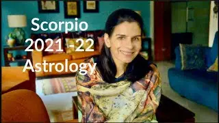 Scorpio Annual Astrology Horoscope 2021 - 2022