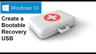 How to create a Recovery Disk in Windows 10