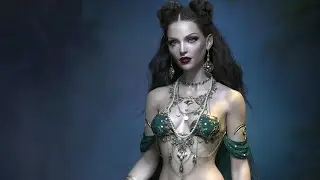 Фрагмент видеокурса «Принцесса Сафнира в ZBrush»