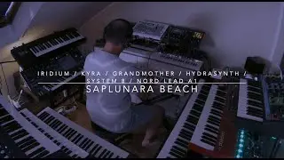 Saplunara Beach........ ( Iridium, Kyra, Grandmother, Hydrasynth, System 8, Nord Lead A1 )