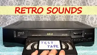 100% retro ASMR. Without a voice. Only VCR sounds