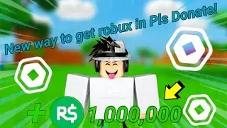 New way to get robux in pls donate! (discord server)