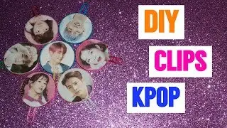 ♡ Diy material escolar - Como fazer marcadores de páginas - DIY KPOP ♡