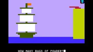 Apple II Game: Pirates (1979 Programma Software)