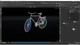Bicycle dynamic rig in Houdini | Akil Tasi | 