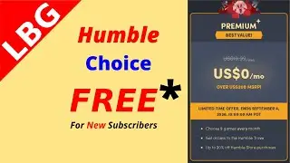 How To Get Humble Choice For FREE !!