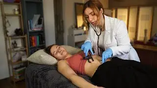 ASMR the BEST full body medical EXAM - stethoscope sound, CNE | ‘unintentional’ real person asmr