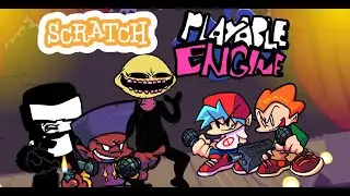 My FNF on Scratch engine! [Ft. character editor!]