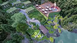 Attabad Villas Hunza Valley Ultra High Quality 3D Animation Visualized by Render 360