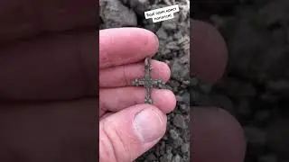 Бронзовый крест эпохи Киевской Руси, 12 век🤘🤓
