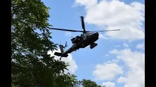 AH64 Apache beim Tag der Bundeswehr in Hürth