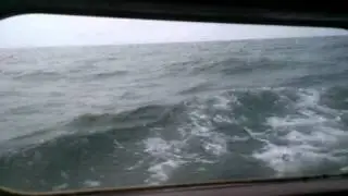 Puuron valmistusta aallokossa. Making porridge on the waves. Sailing / cooking