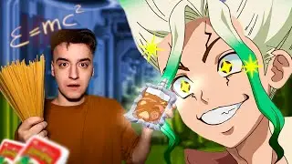 Space food from Dr Stone! Freeze-dried RAMEN Senku