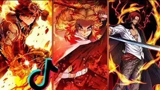 anime tik tok best compilation badass moments | weeb tiktok compilation