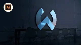 W logo design in Adobe illustrator || logo design tutorial illustrator #logodesign #tutorial