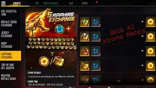 BACK ALL INCOME METERS Free fire Server new evan SAGOR YT gamer boy Sagor YouTube channel GB SAGOR Y