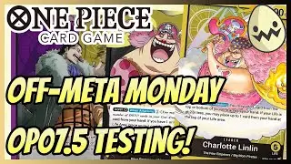 One Piece Card Game: OP07.5 Off-Meta Monday! Yellow Decks!