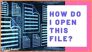 File extensions for Teachers