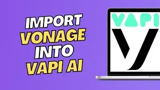How To Import Vonage Phone Number Into Vapi AI