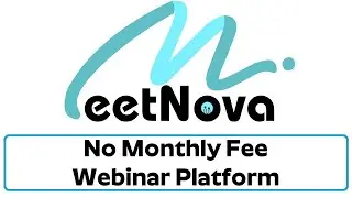 MeetNova Review Bonus - No Monthly Fee Webinar Platform